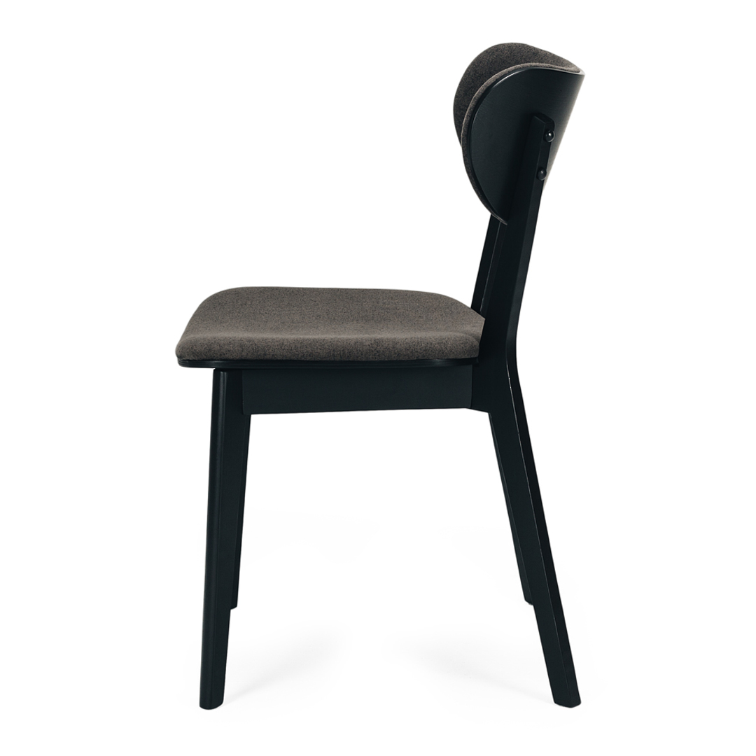 Zurich Chair (Black Oak) Dark Grey image 2